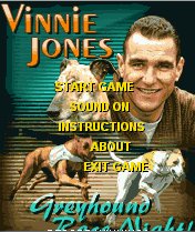 game pic for Vinnie Jones Greyhound Race Night